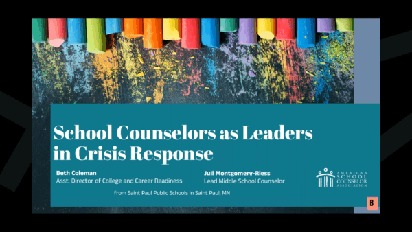 Crisis Response webinar